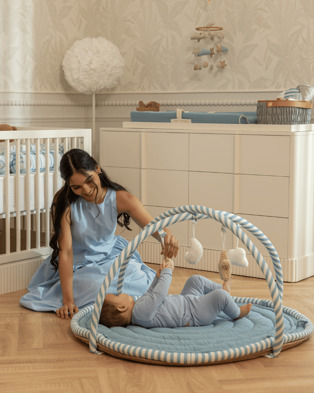 Baby Jalebi The Arcadia Dresser in White