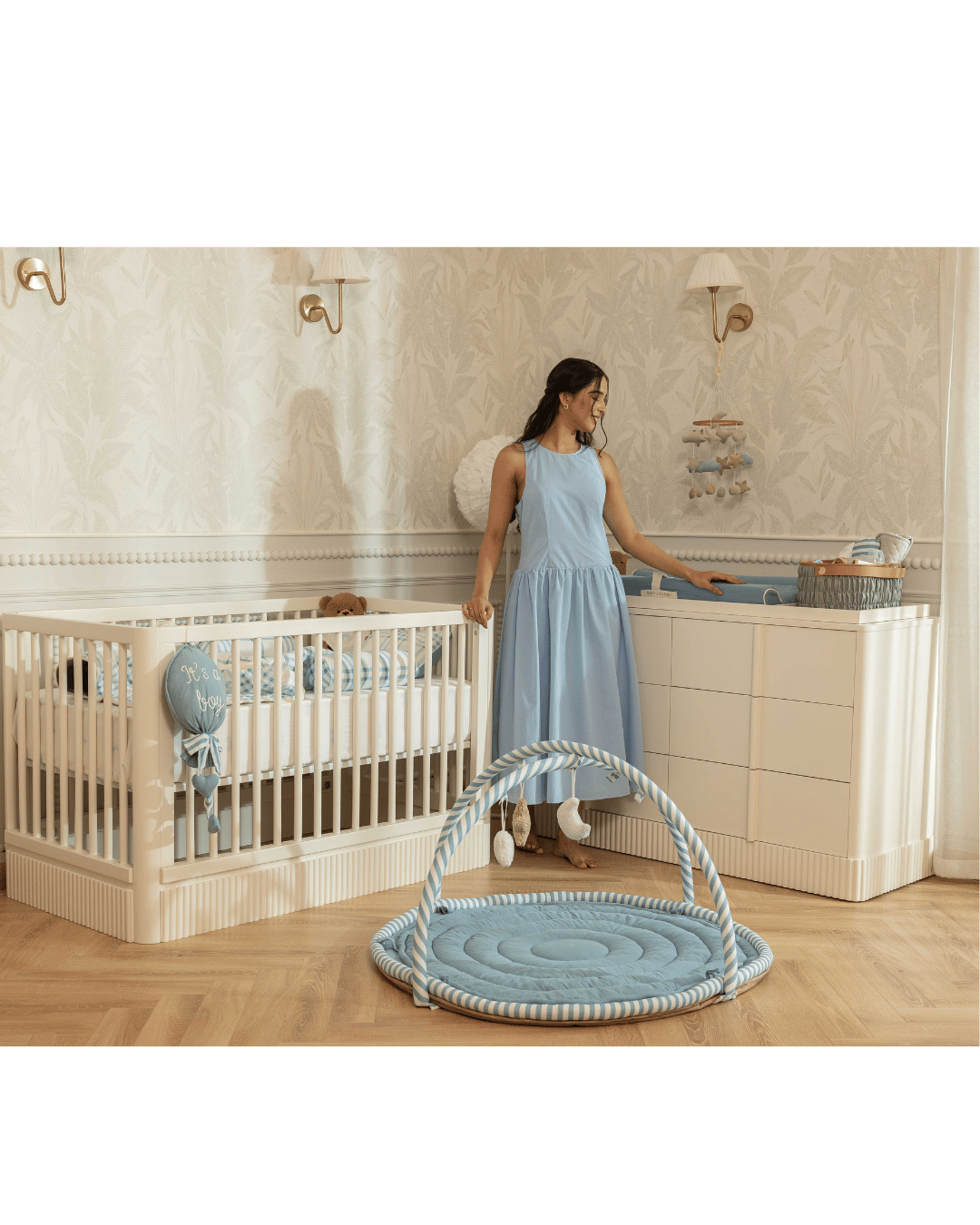 Baby Jalebi The Arcadia Dresser in White