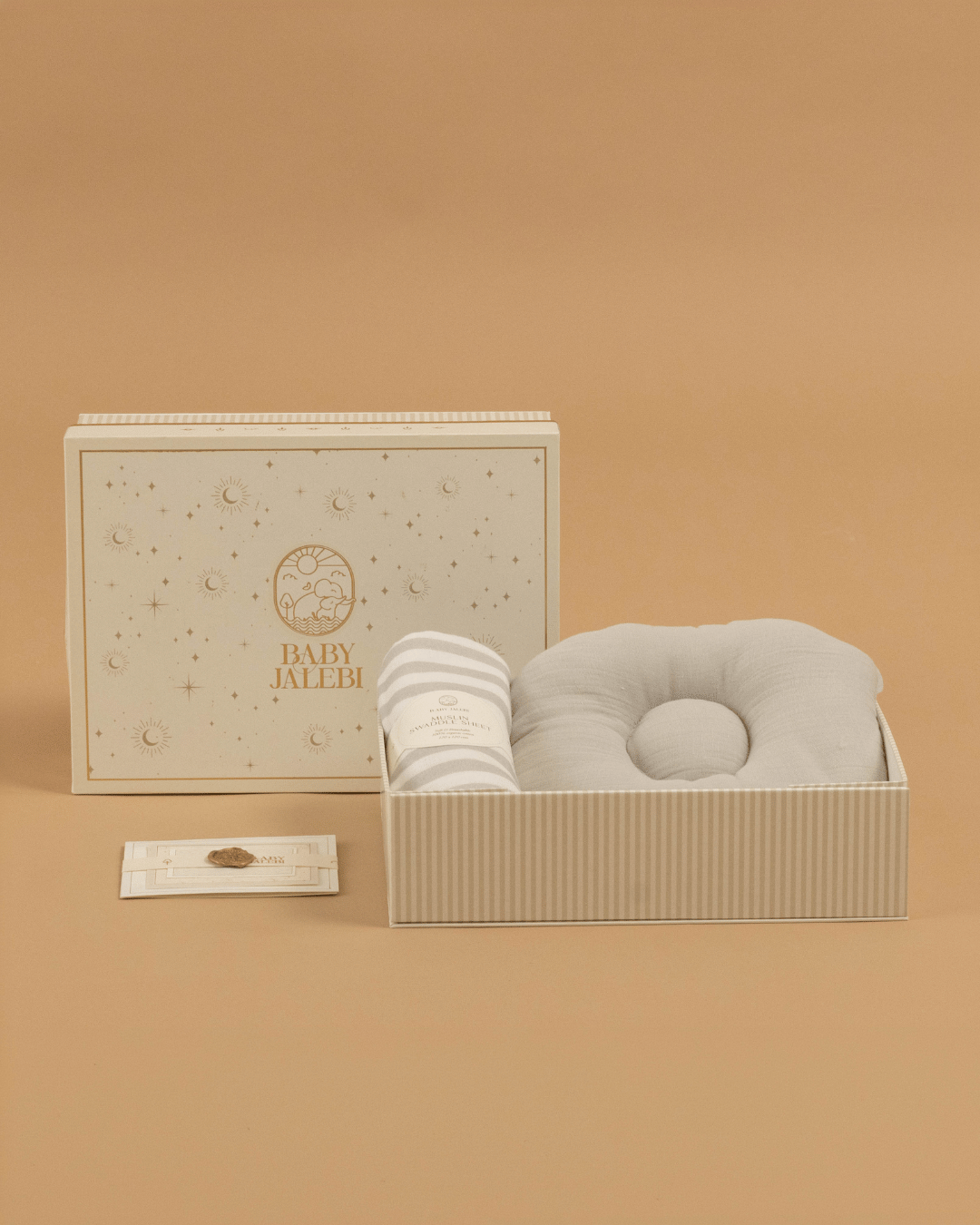 Baby Jalebi The Newborn Mini Gift Box - Grey