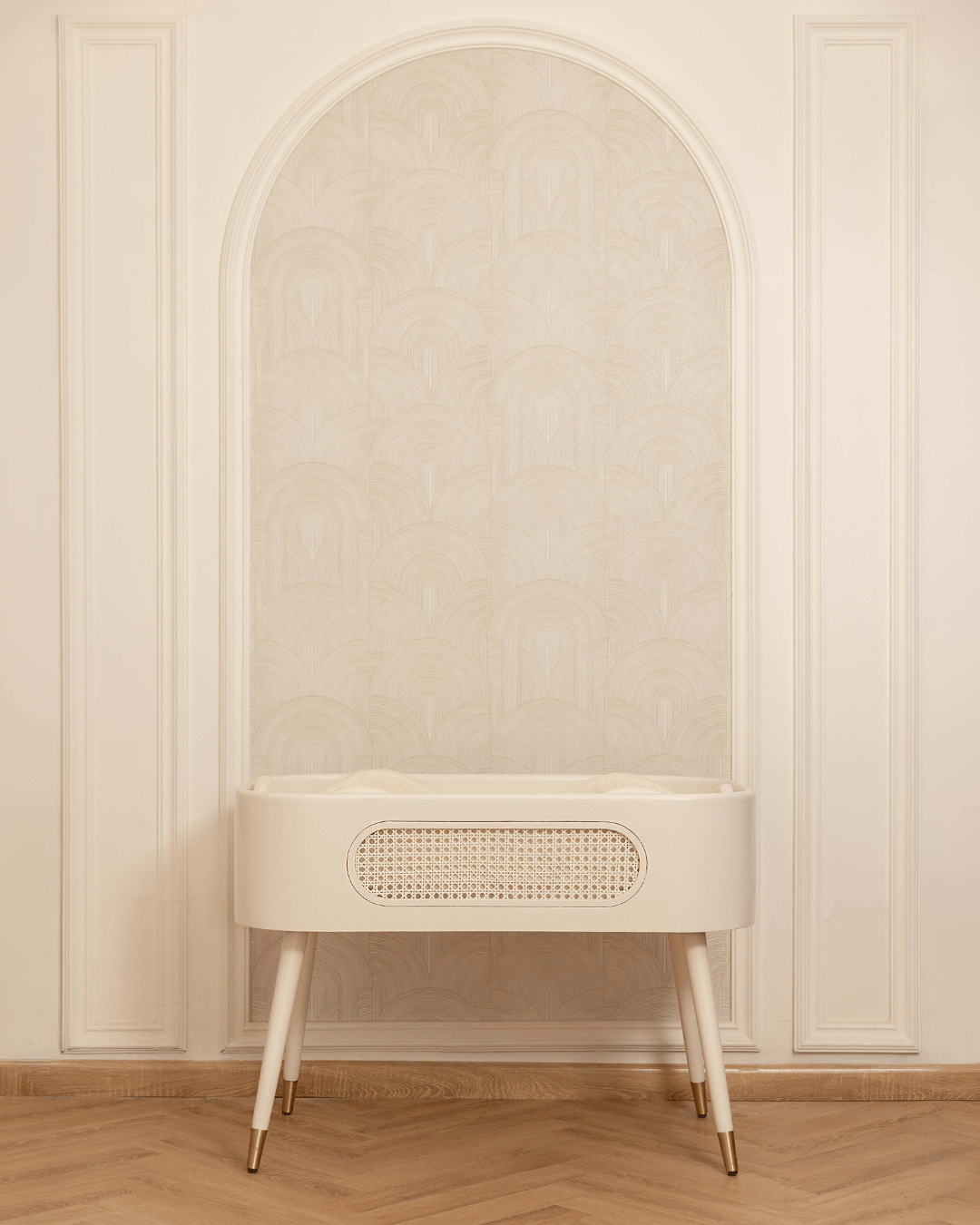 Baby Jalebi The Oasis Bassinet - Milk