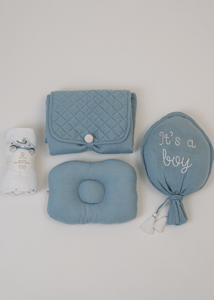 The Oval - Hello Baby - Blue - Baby Jalebi