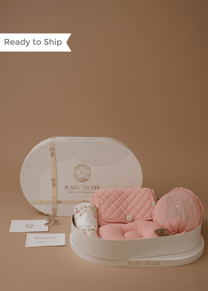 The Oval - Hello Baby - Pink - Baby Jalebi