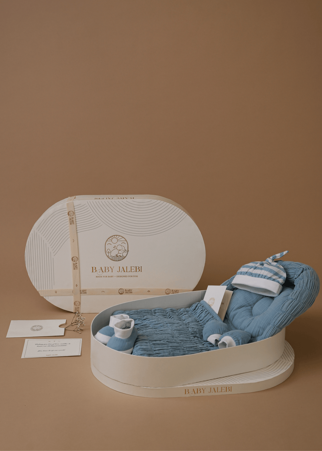 Baby Jalebi The Oval - Picture Perfect Gift Box - Blue