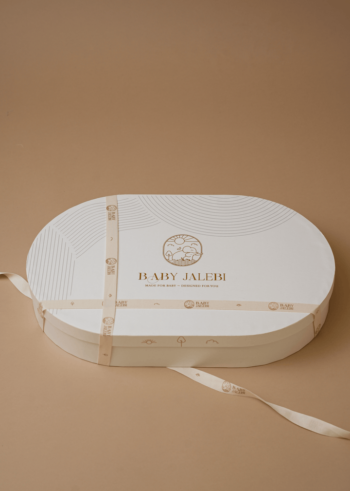 Baby Jalebi The Oval - Picture Perfect Gift Box - Grey