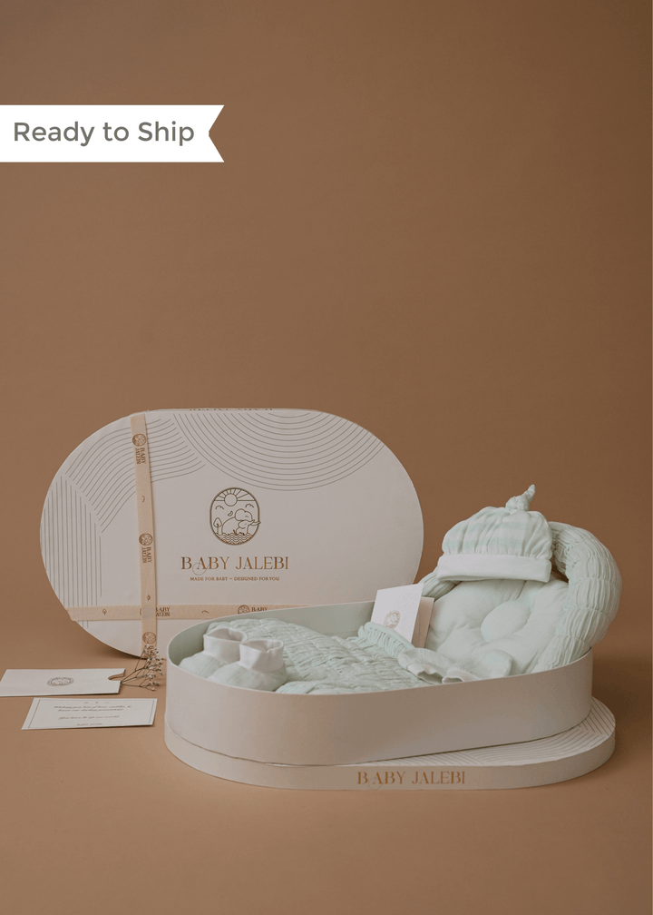 Baby Jalebi The Oval - Picture Perfect Gift Box - Mint