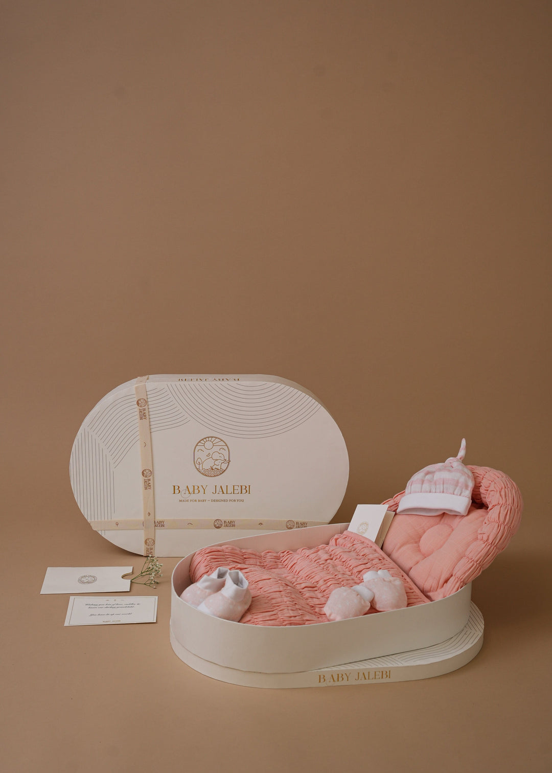 Baby Jalebi The Oval - Picture Perfect Gift Box - Pink