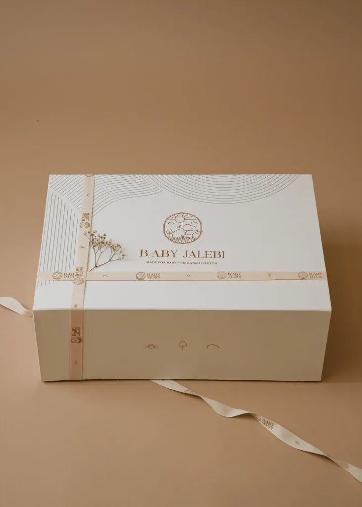 Baby Jalebi The Ultimate Newborn Essentials Bundle  - Ecru