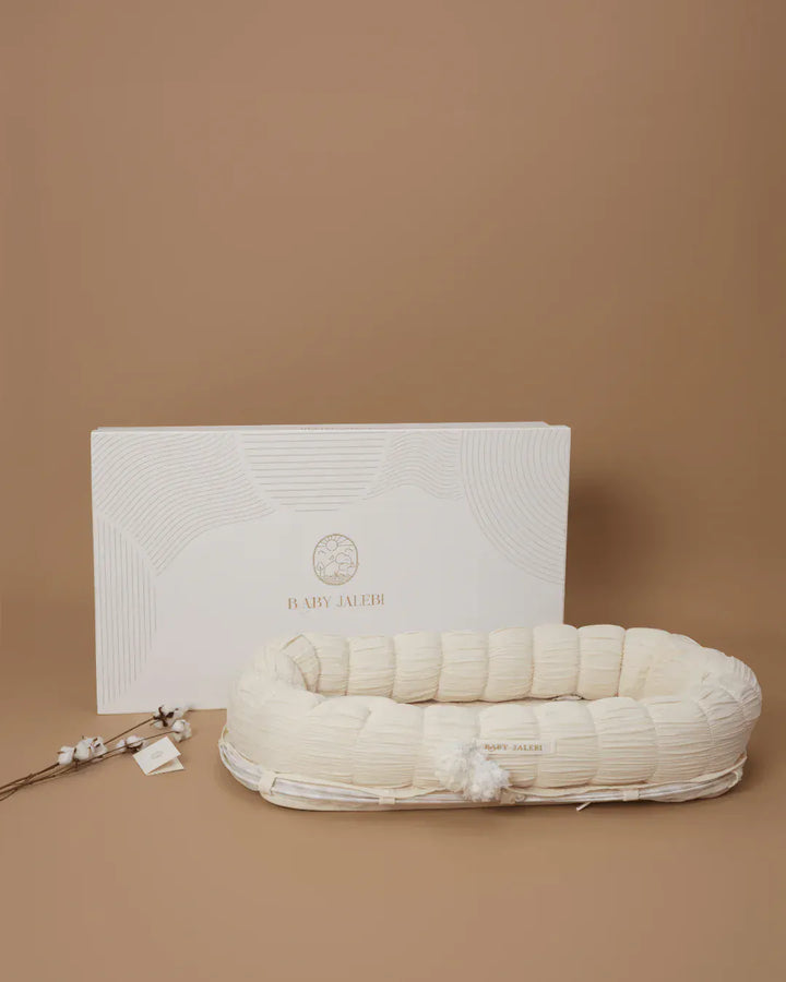 Baby Jalebi The Ultimate Newborn Essentials Bundle  - Ecru