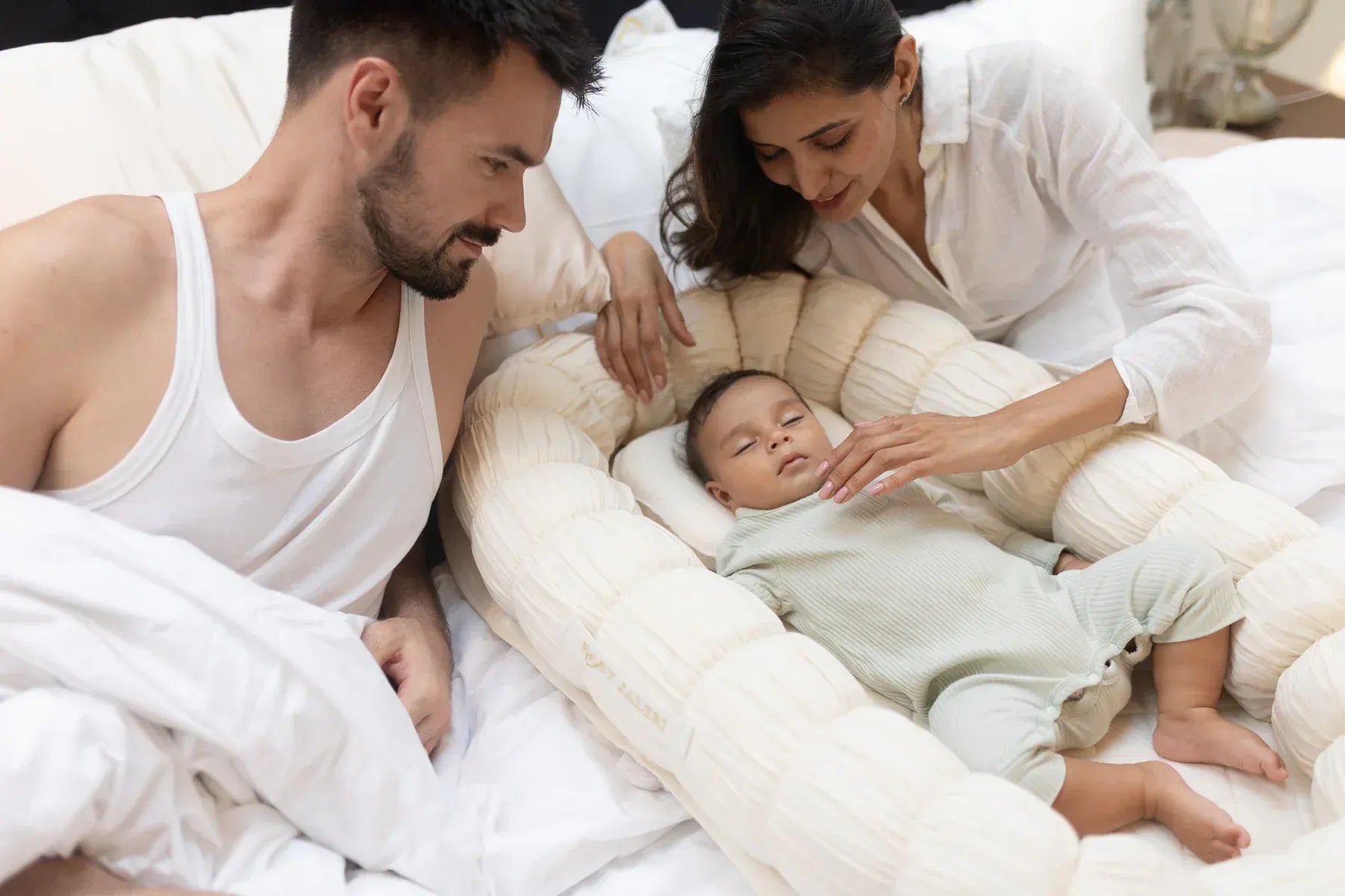 Baby Jalebi The Ultimate Newborn Essentials Bundle  - Ecru