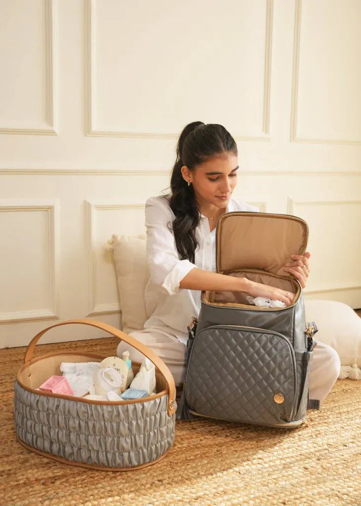 Baby Jalebi The Ultimate Newborn Essentials Bundle - Grey