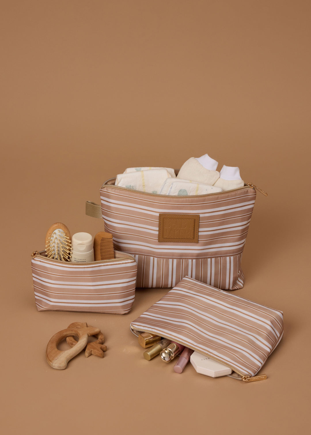 Baby Jalebi Trifecta Pouch Set Trifecta Pouch Set