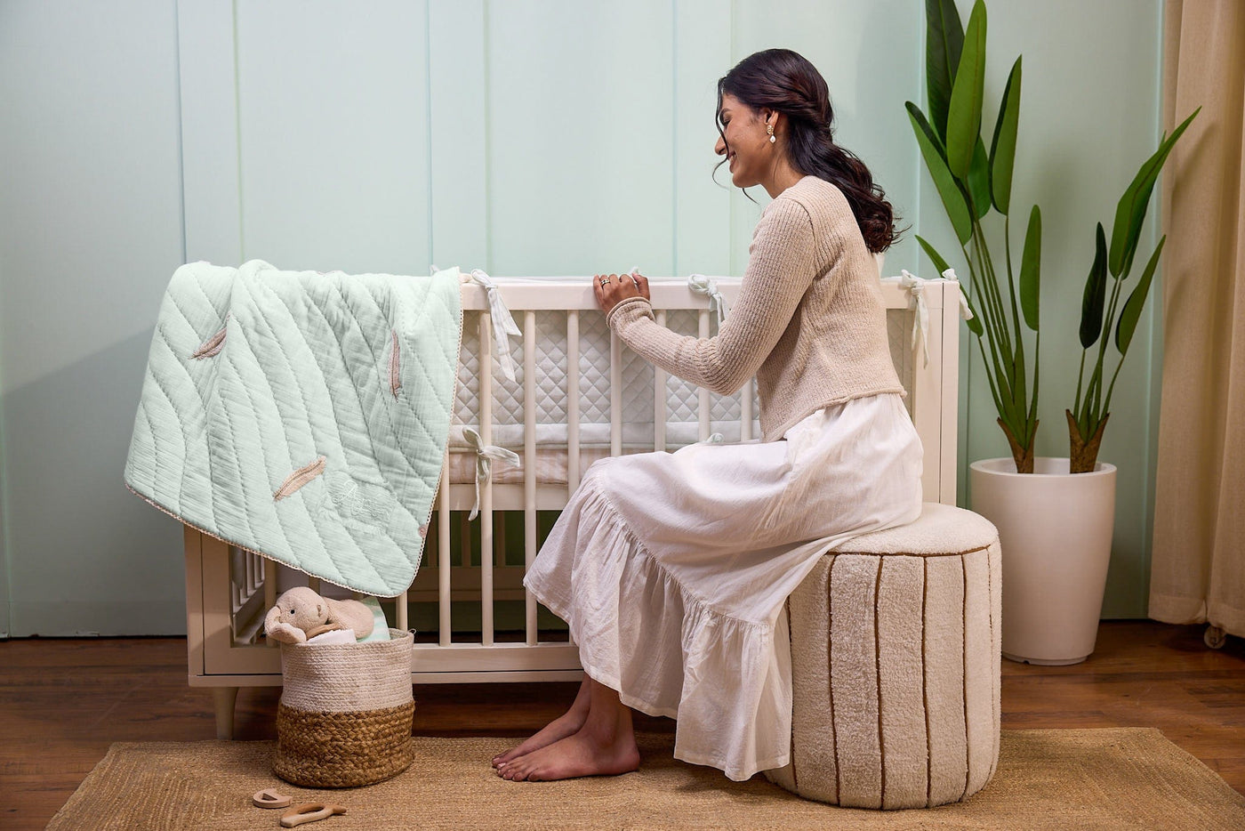 Plume Baby Blanket