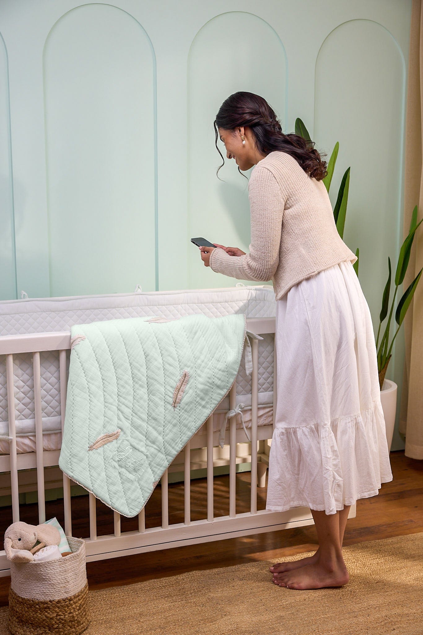 Plume Baby Blanket