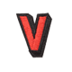 Alphabets 3D V small - Baby Jalebi