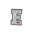 JUICE Alphabets E Chunky