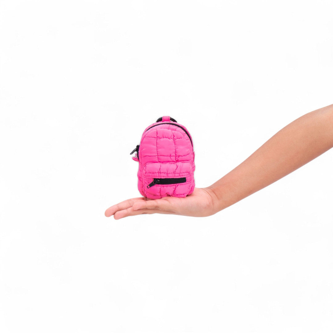 JUICE Backpacks Boba Mini Backpack Hot Pink