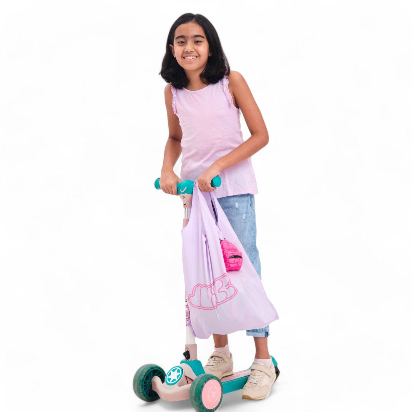 JUICE Backpacks Boba Mini Backpack Hot Pink