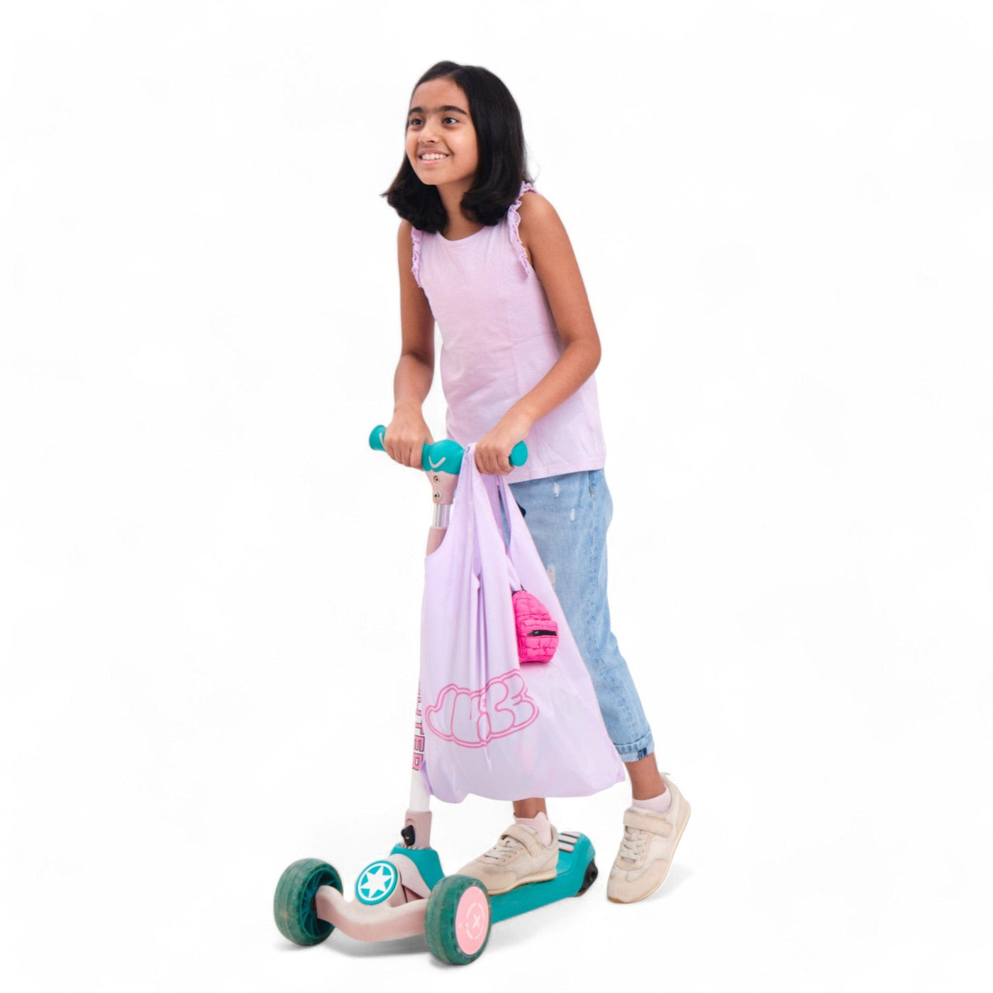 JUICE Backpacks Boba Mini Backpack Hot Pink