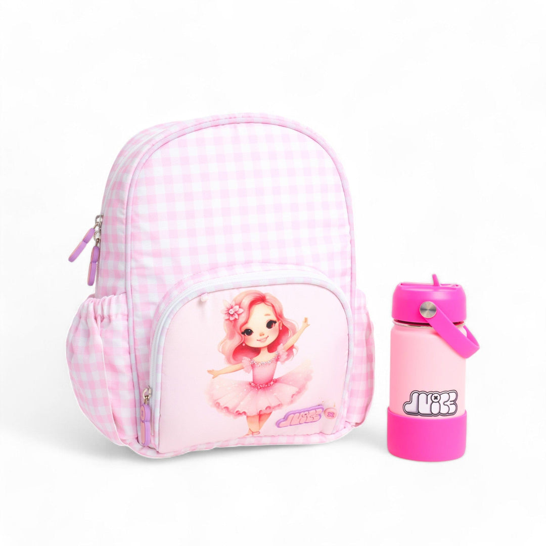 JUICE Ballerina Small Backpack + Bottle Set