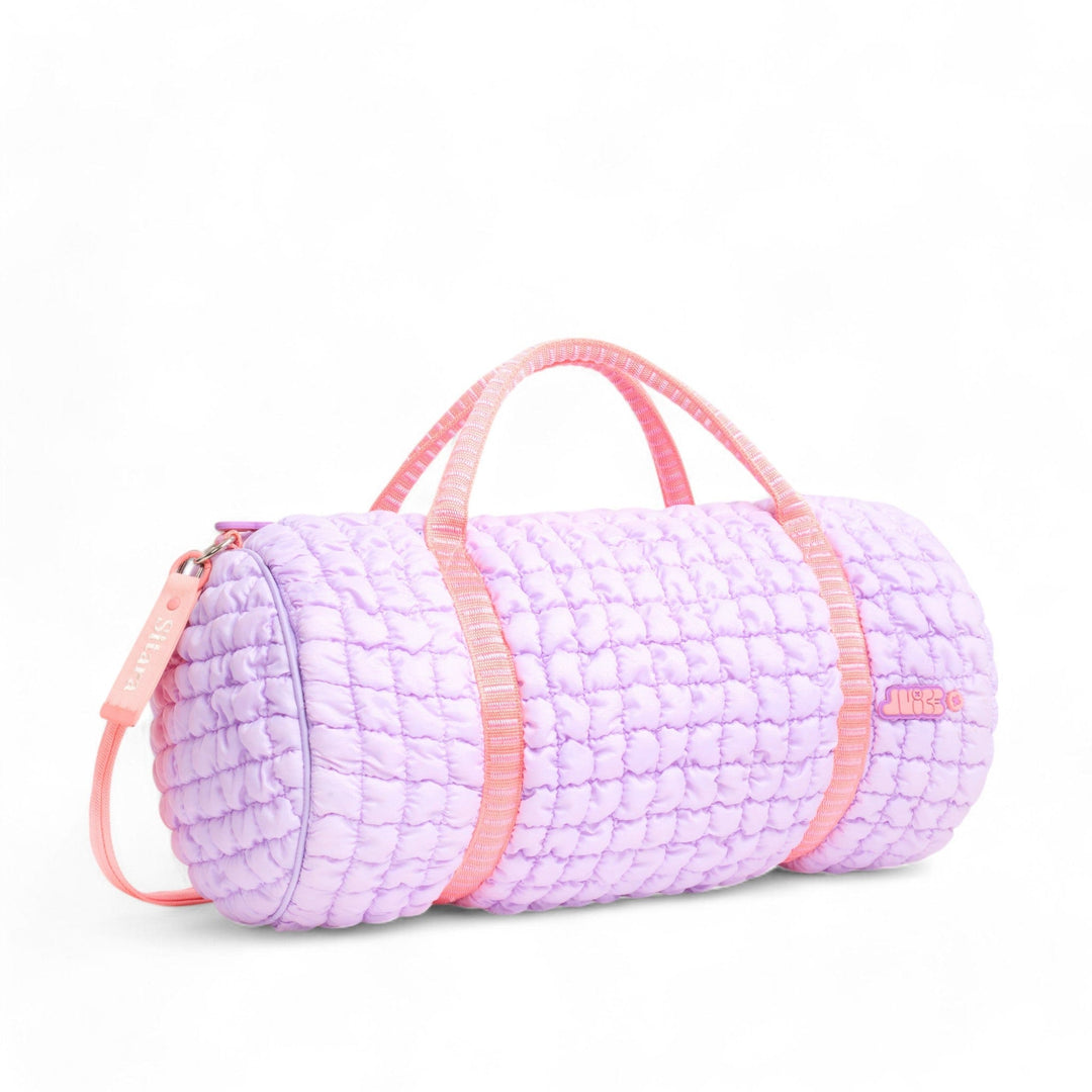 JUICE Boba Duffle Bag - Lilac Bloom