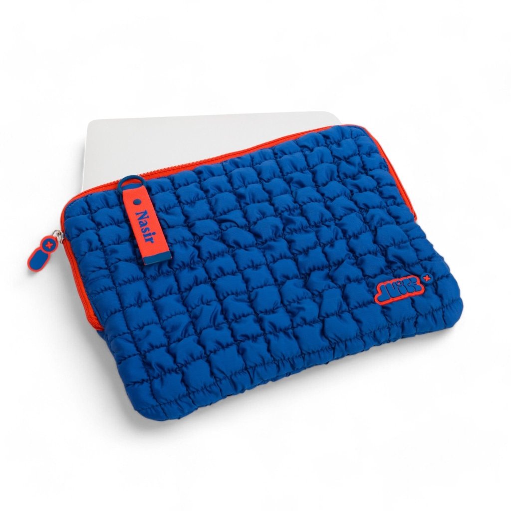 Boba Laptop Cover - Bomba Blue - Baby Jalebi