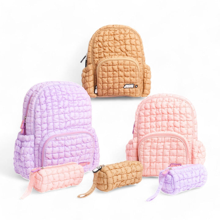 JUICE Boba Large Backpack - Lilac Bloom