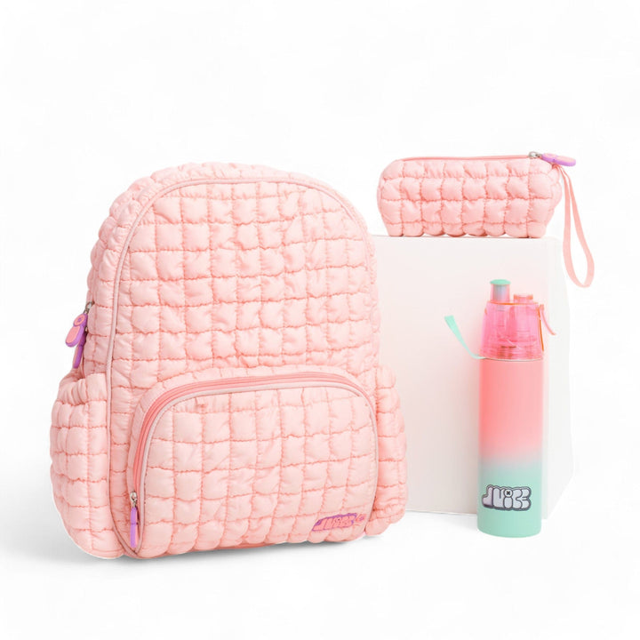 JUICE Boba Pencil Pouch - Bubblegum Pink