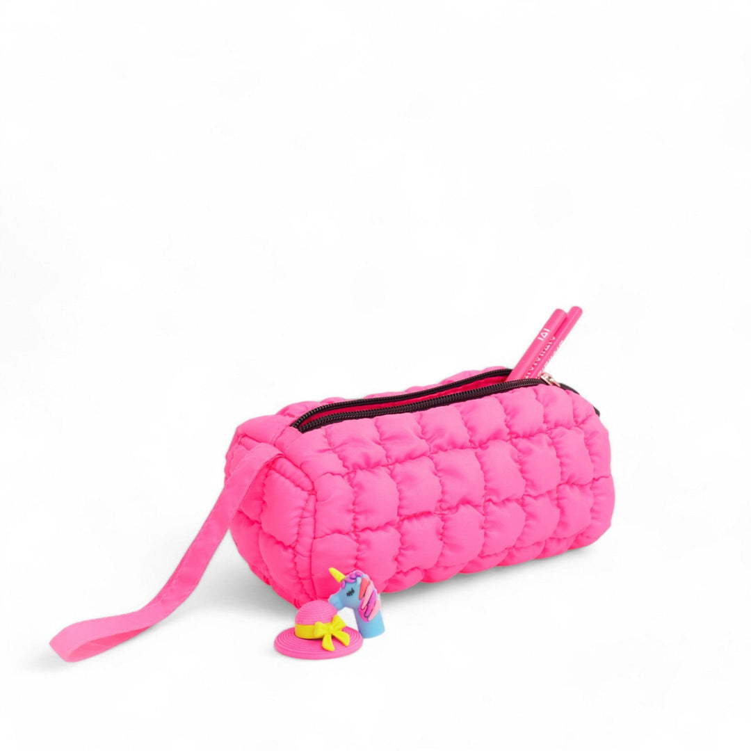 JUICE Boba Pencil Pouch - Pink Surge