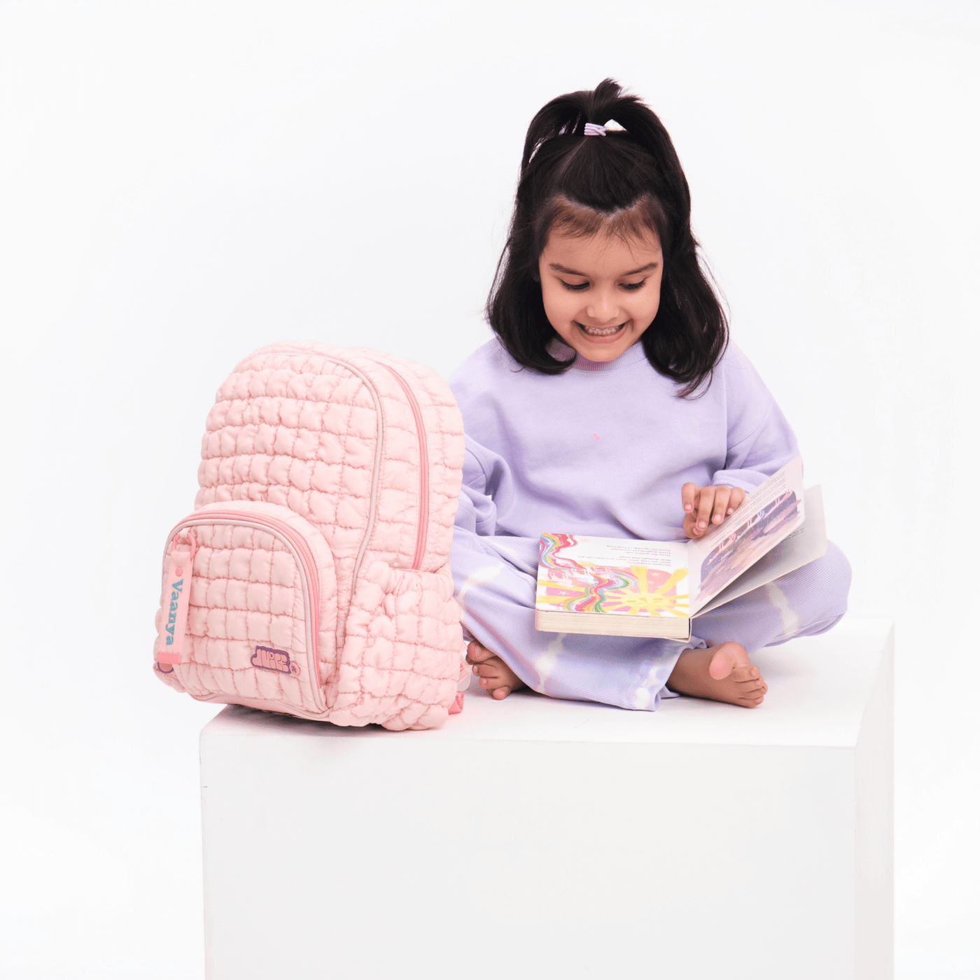 JUICE Boba Small Backpack - Bubblegum Pink