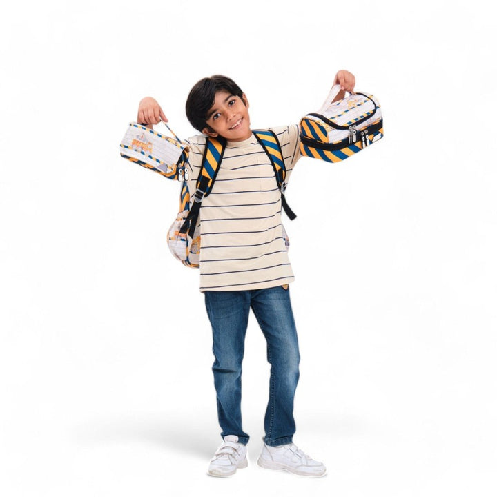 Construction Medium Backpack - Baby Jalebi