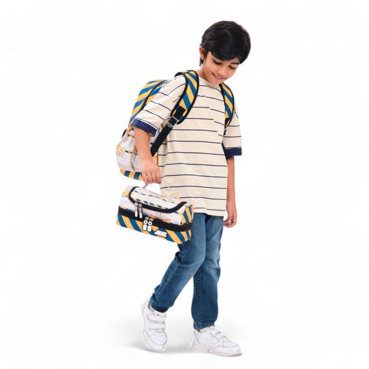 Construction Medium Backpack - Baby Jalebi