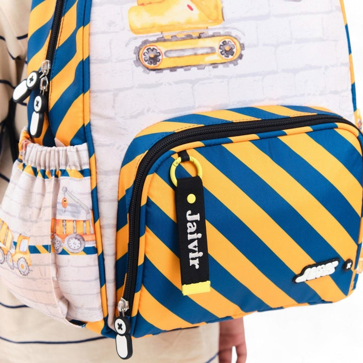 Construction Medium Backpack - Baby Jalebi