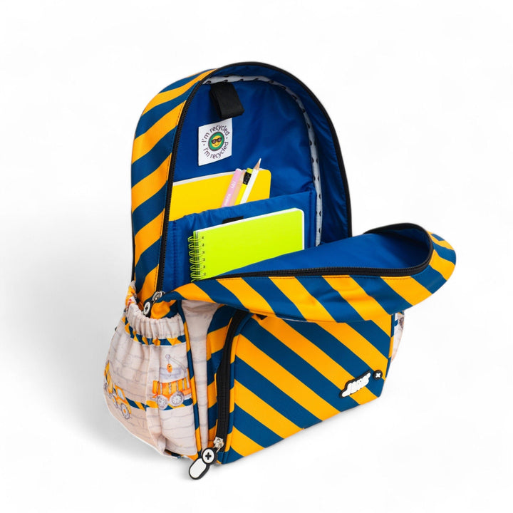 JUICE Construction Medium Backpack Complete Set