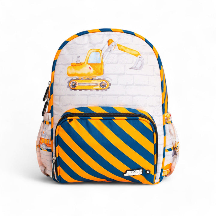 JUICE Construction Medium Backpack Complete Set