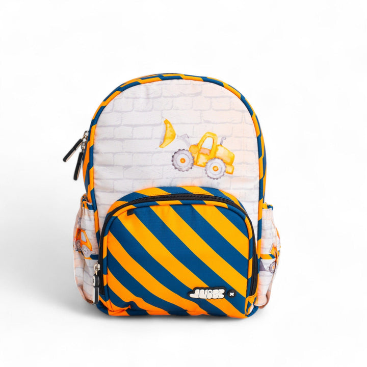 JUICE Construction Small Backpack + Bottle Set