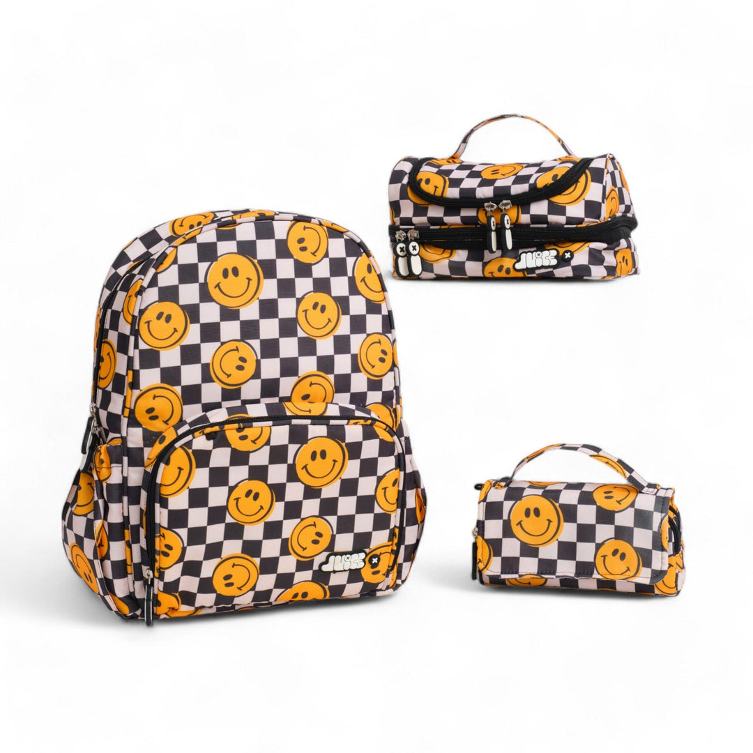 JUICE Happy Face Medium Backpack Complete Set