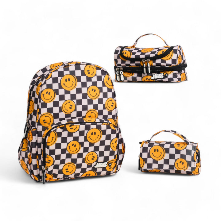 JUICE Happy Face Medium Backpack Complete Set