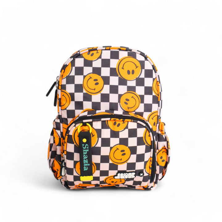 JUICE Happy Face Small Backpack + Bottle Set