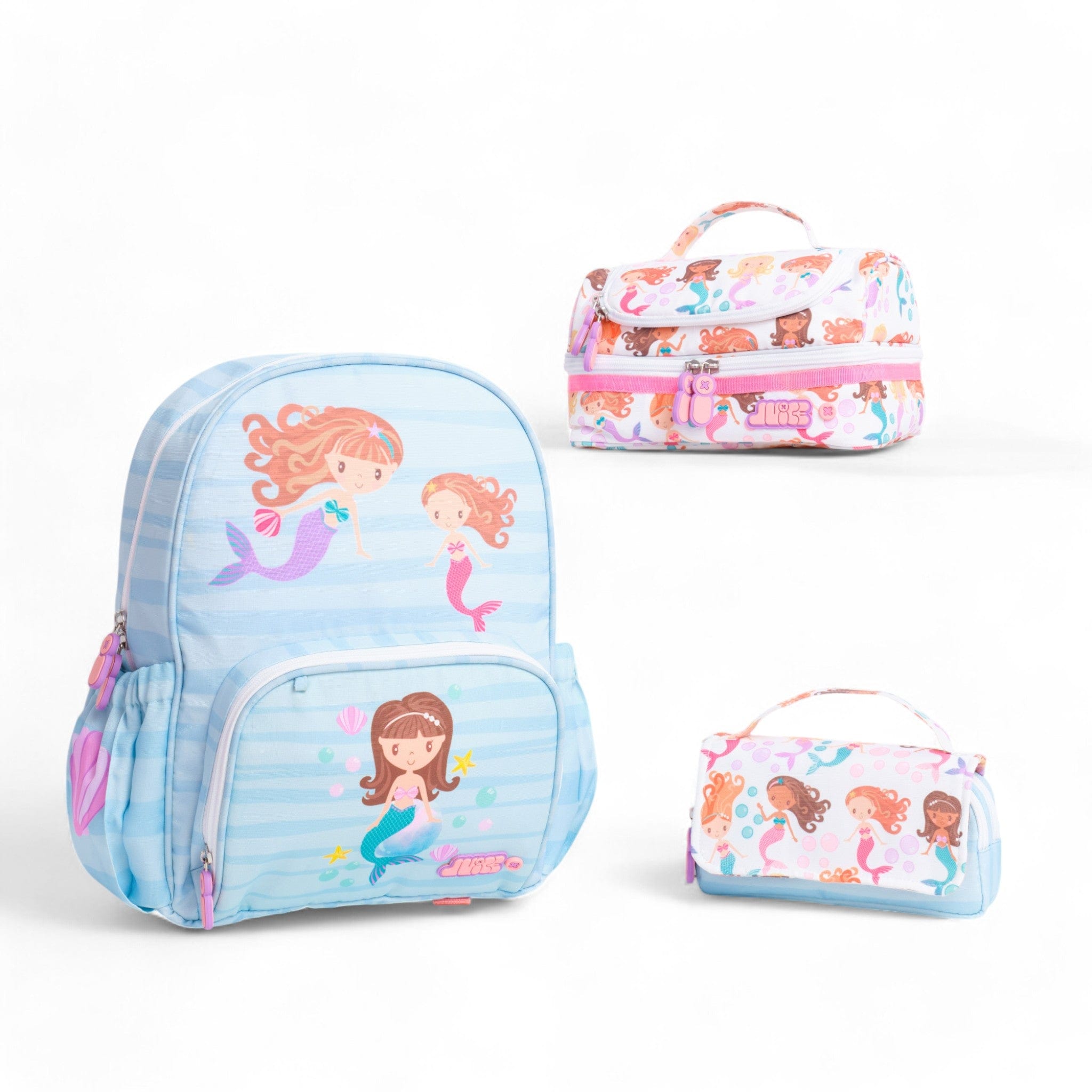JUICE Mermaid Medium Backpack Complete Set
