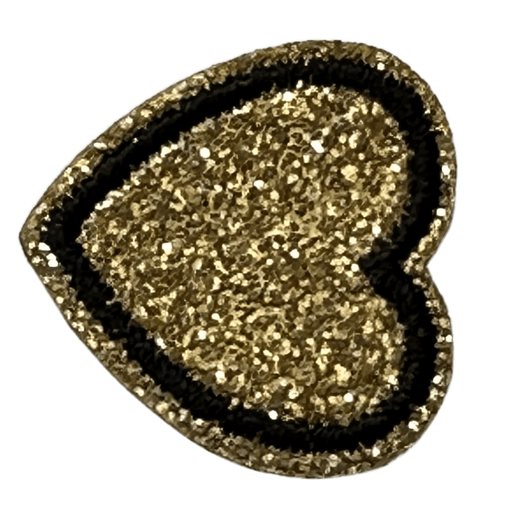METALLIC HEART PATCH - Baby Jalebi