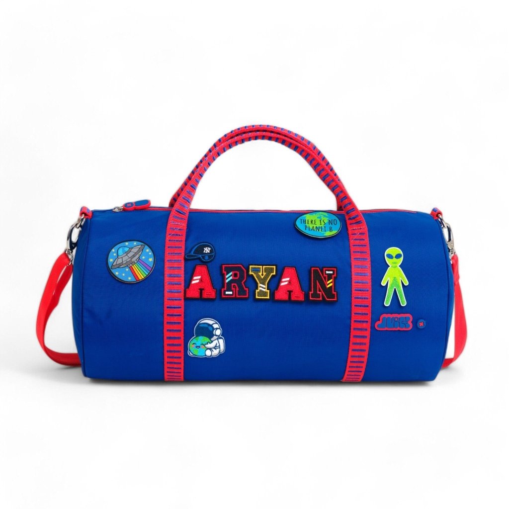 Moji Duffle Bag - Bomba Blue - Baby Jalebi
