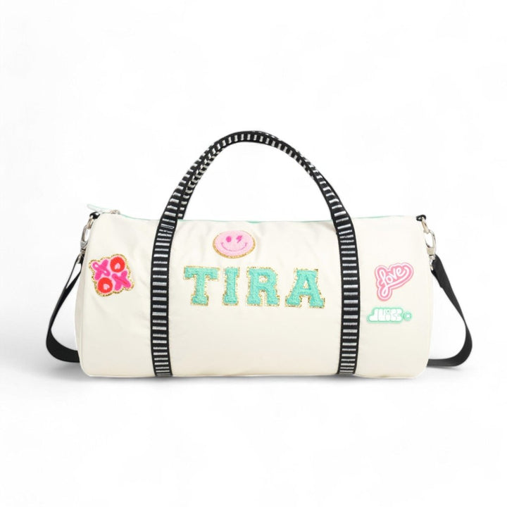 Moji Duffle Bag - Cream - Baby Jalebi