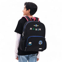 Moji Large Backpack - Black - Baby Jalebi
