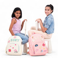 Moji Large Backpack - Cream - Baby Jalebi