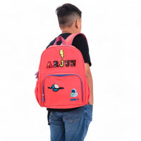 Moji Large Backpack - Fire Red - Baby Jalebi