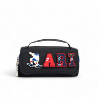 Moji Pencil Case (Black) - Baby Jalebi