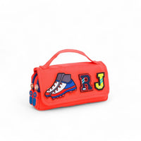Moji Pencil Case (Red) - Baby Jalebi