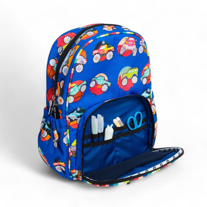 JUICE Monster Truck Medium Backpack Complete Set