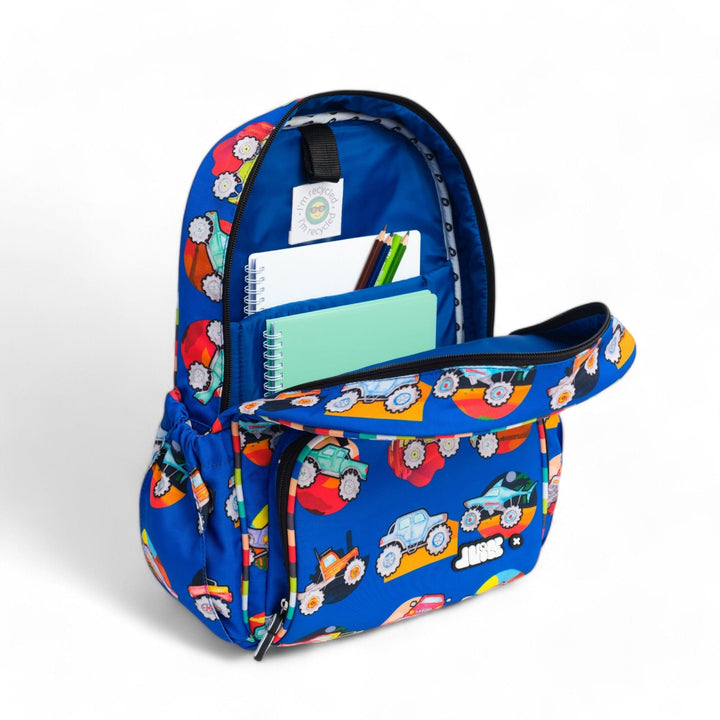 JUICE Monster Truck Medium Backpack Complete Set
