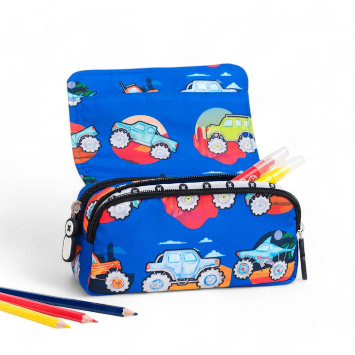 JUICE Monster Truck Medium Backpack Complete Set